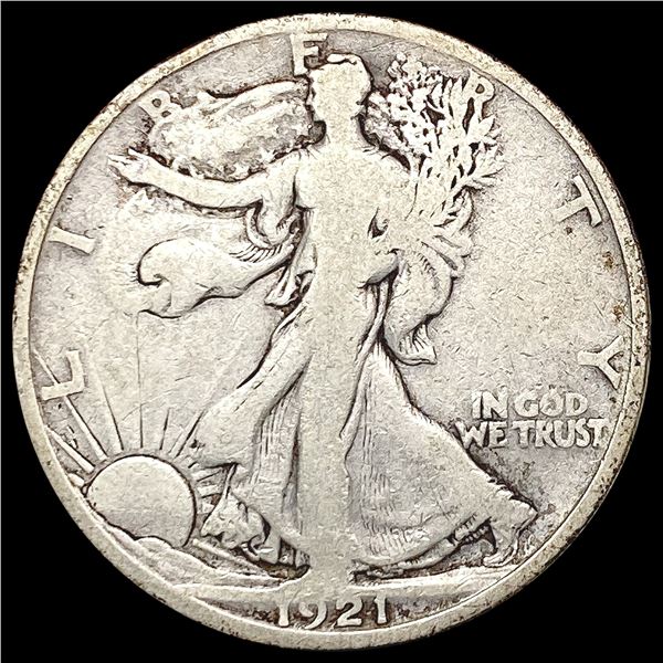 1921-S Walking Liberty Half Dollar NICELY CIRCULATED