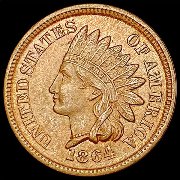 1864 Indian Head Cent CLOSELY UNCIRCULATED