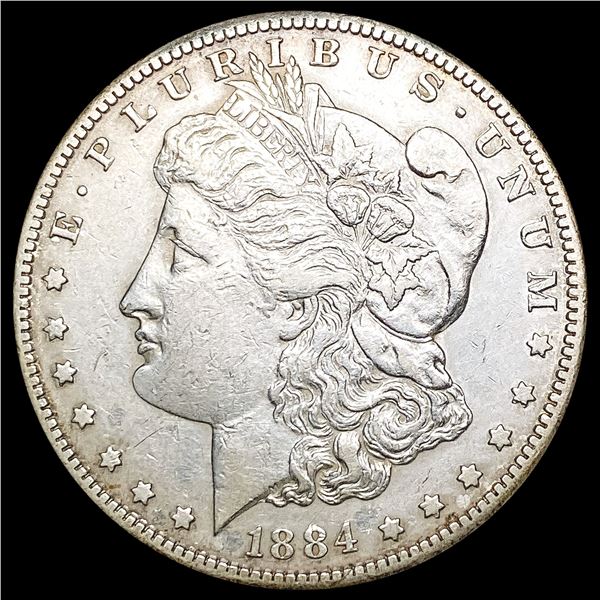 1884-S Morgan Silver Dollar CLOSELY UNCIRCULATED