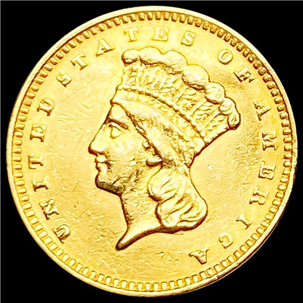 1874 Rare Gold Dollar CLOSELY UNCIRCULATED