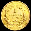Image 2 : 1874 Rare Gold Dollar CLOSELY UNCIRCULATED