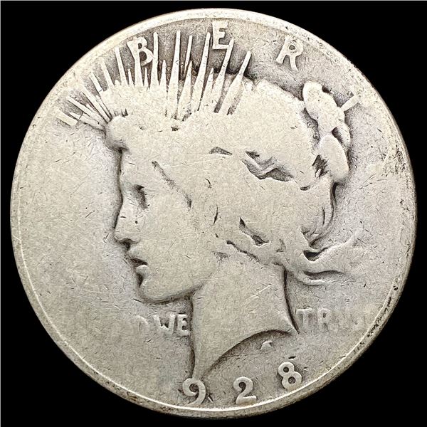 1928 Silver Peace Dollar NICELY CIRCULATED