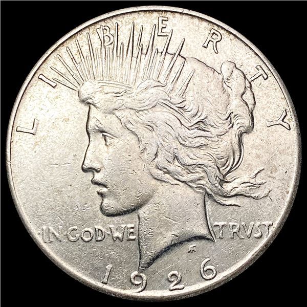 1926-S Silver Peace Dollar CLOSELY UNCIRCULATED