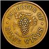 Image 2 : Wine/ Restaurant Token CLOSELY UNCIRCULATED