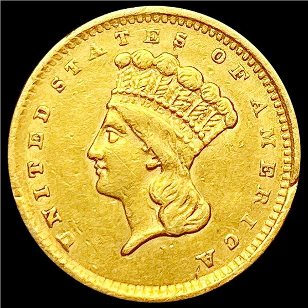 1856 Rare Gold Dollar CLOSELY UNCIRCULATED