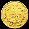 Image 2 : 1856 Rare Gold Dollar CLOSELY UNCIRCULATED