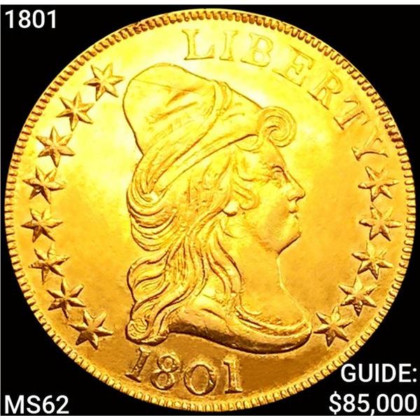 1801 $10 Gold Eagle UNCIRCULATED