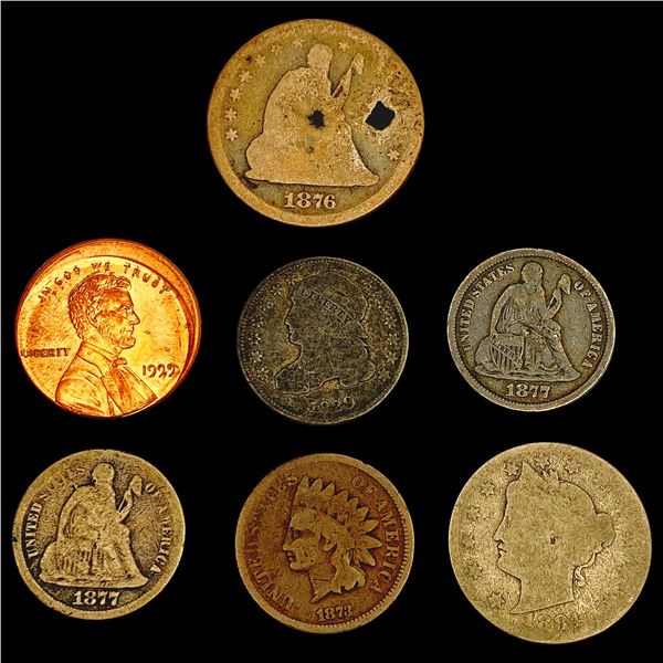 1829-1999 [7] Type / Mint Coin Error Lot HIGH GRADE