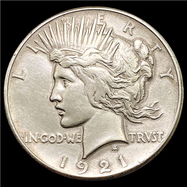 1921 Silver Peace Dollar CHOICE AU
