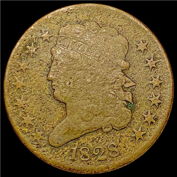 1828 Classic Head Half Cent NICELY CIRCULATED