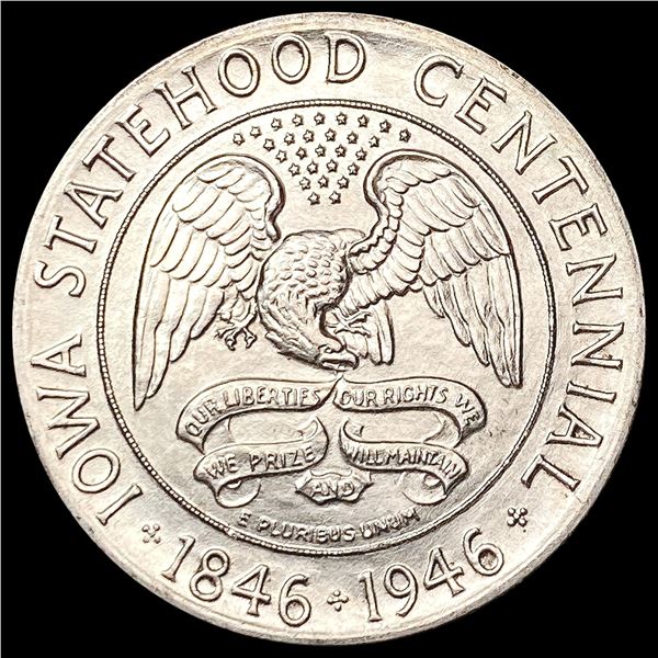 1946 Iowa Half Dollar CHOICE AU