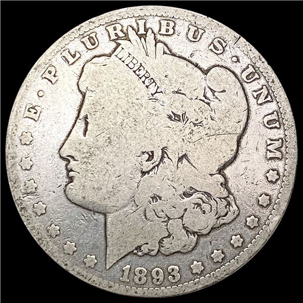 1893 Morgan Silver Dollar NICELY CIRCULATED