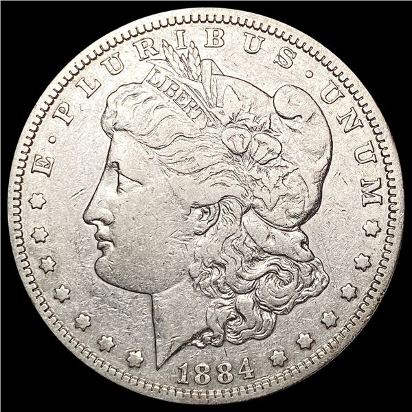 1884-S Morgan Silver Dollar LIGHTLY CIRCULATED
