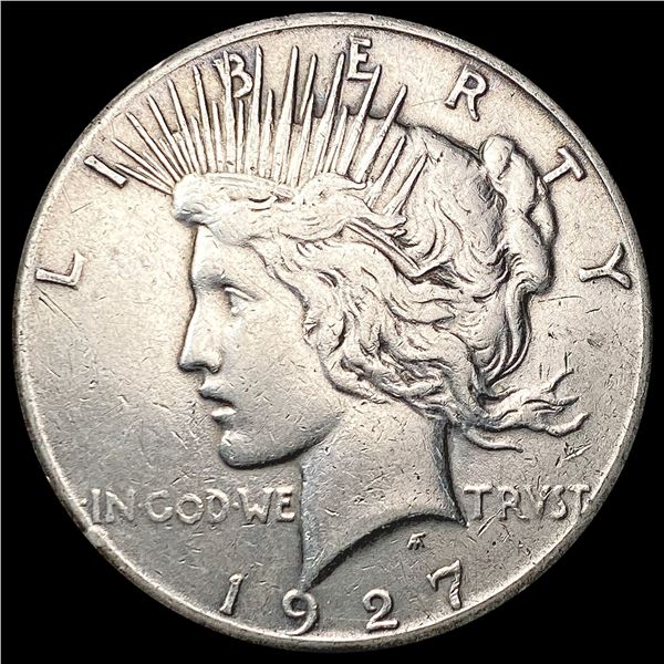 1927 Silver Peace Dollar CHOICE AU