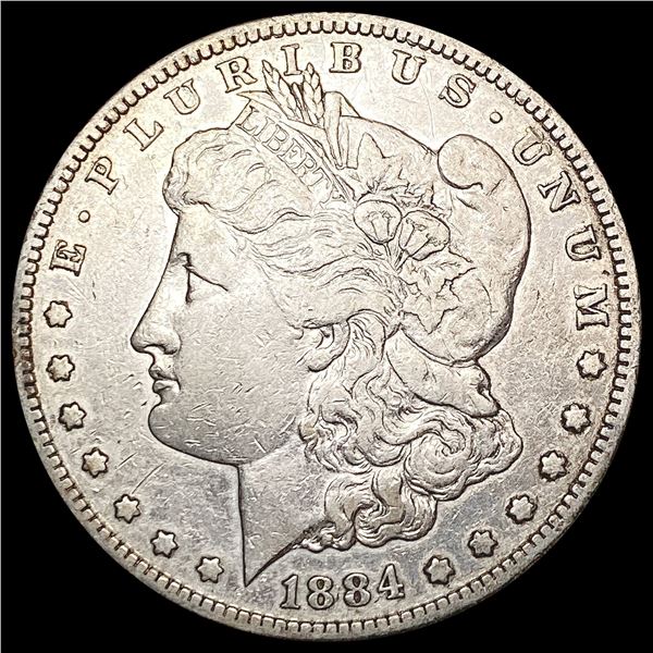 1884-S Morgan Silver Dollar LIGHTLY CIRCULATED