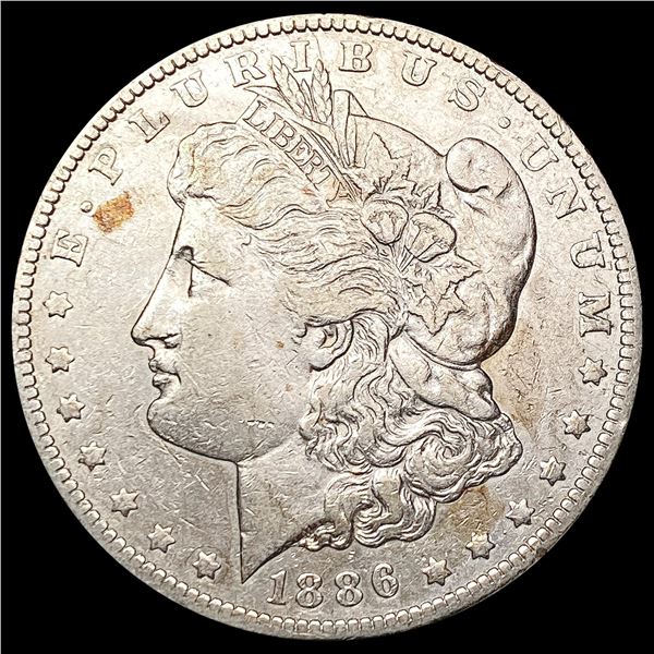 1886-O Morgan Silver Dollar LIGHTLY CIRCULATED