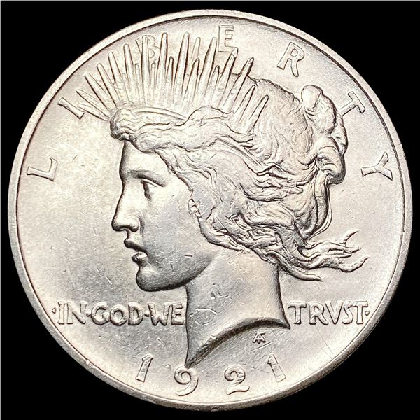 1921 Silver Peace Dollar CHOICE AU