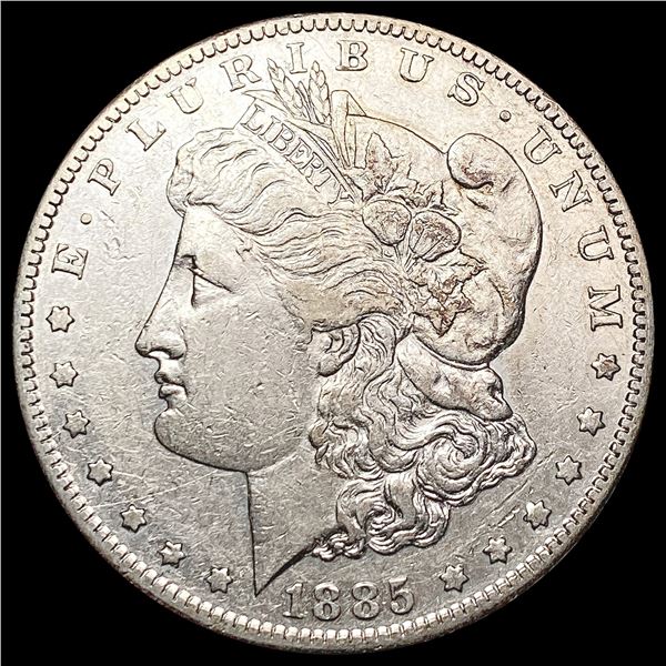 1885-S Morgan Silver Dollar LIGHTLY CIRCULATED