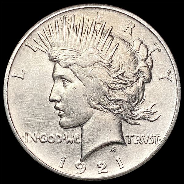 1921 Silver Peace Dollar CHOICE AU