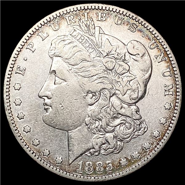 1885-S Morgan Silver Dollar LIGHTLY CIRCULATED