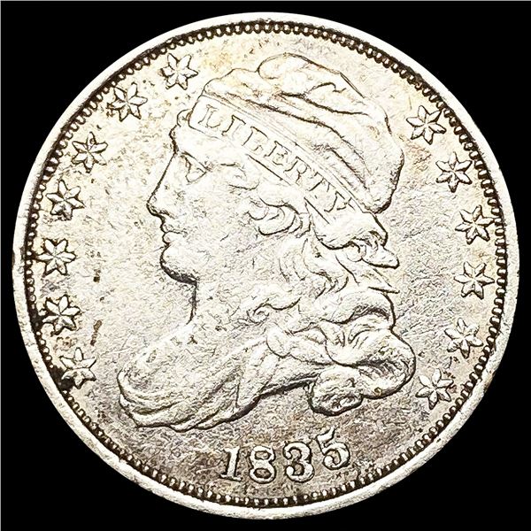 1835 Capped Bust Dime NEARLY UNCIRCULATED