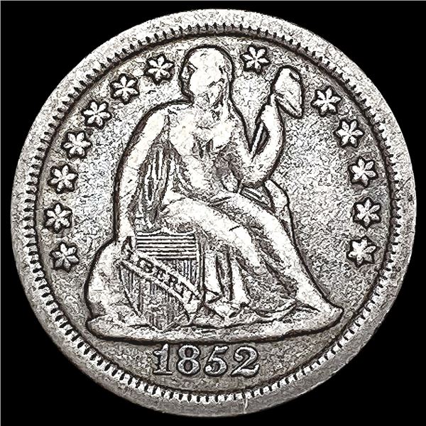 1852-O Seated Liberty Dime LIGHTLY CIRCULATED