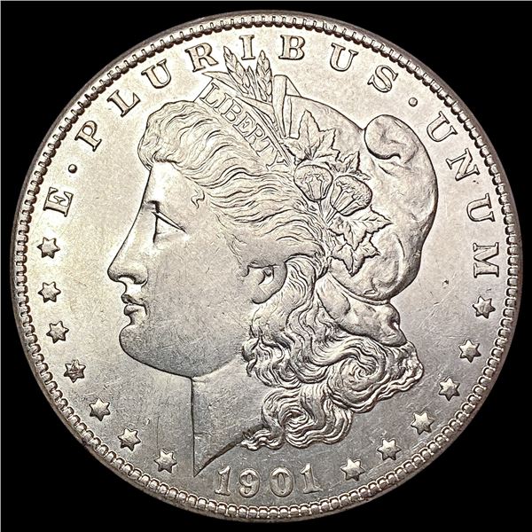 1901-S Morgan Silver Dollar CHOICE AU