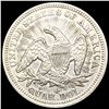 Image 2 : 1853 Arws & Rays Seated Liberty Quarter CLOSELY UNCIRCULATED