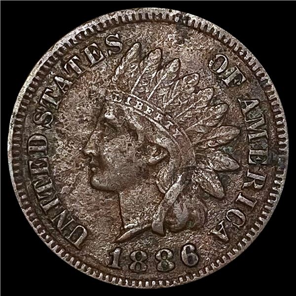 1886 Indian Head Cent CLOSELY UNCIRCULATED
