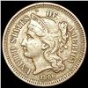 Image 1 : 1866 Nickel Three Cent LIGHTLY CIRCULATED