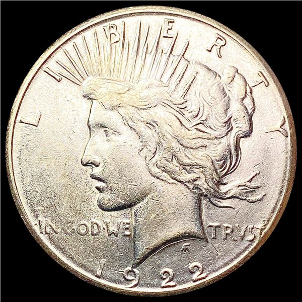 1922-S Silver Peace Dollar CLOSELY UNCIRCULATED