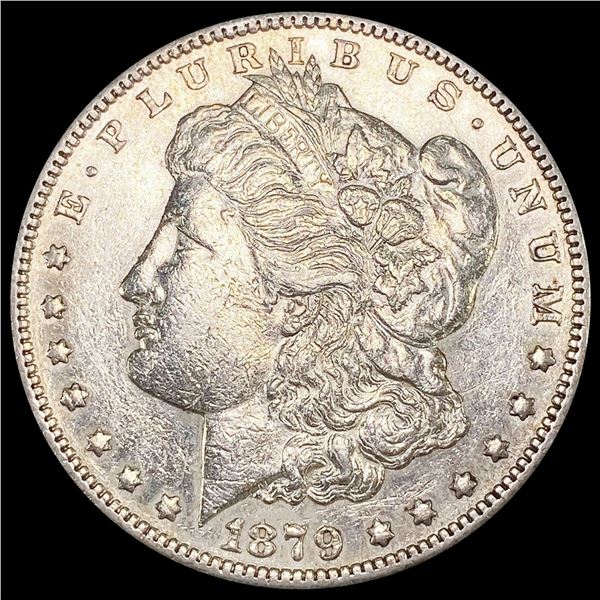 1879-S Morgan Silver Dollar CLOSELY UNCIRCULATED