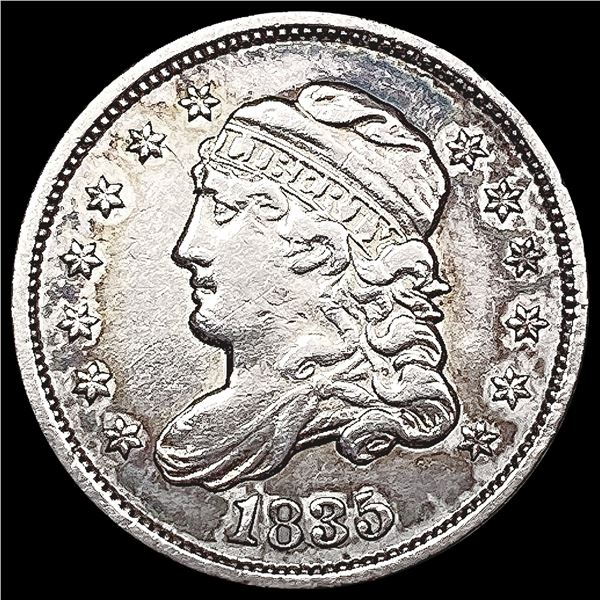 1835 Capped Bust Half Dime CLOSELY UNCIRCULATED