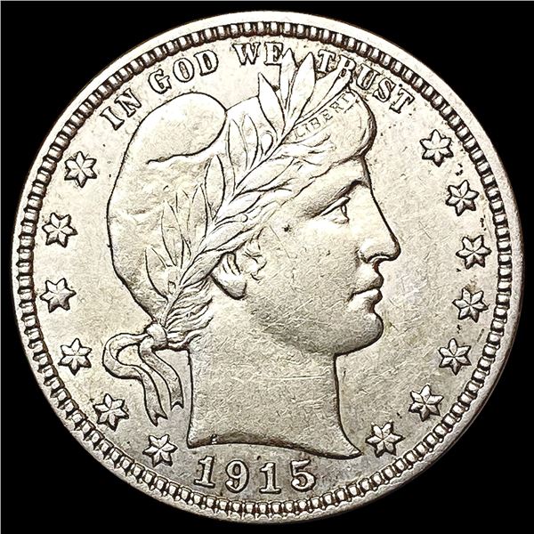 1915-D Barber Quarter NEARLY UNCIRCULATED