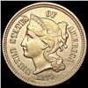 Image 1 : 1870 3 Cent Nickel CLOSELY UNCIRCULATED