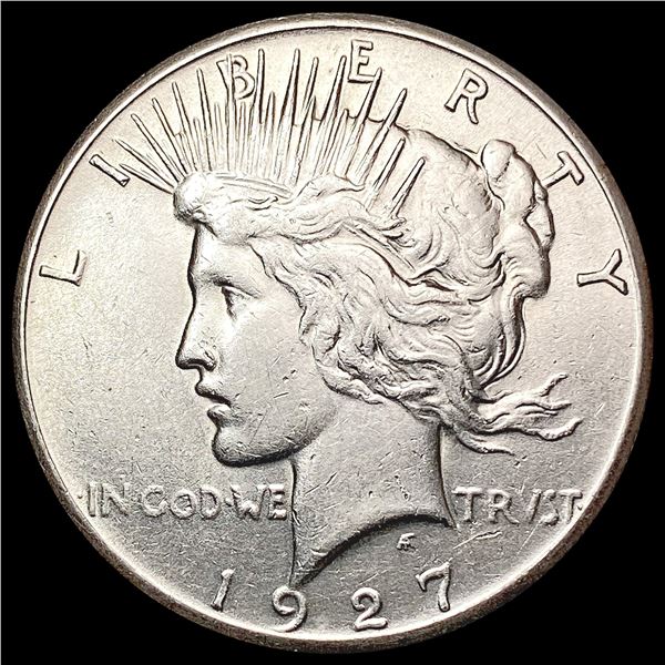 1927 Silver Peace Dollar CLOSELY UNCIRCULATED