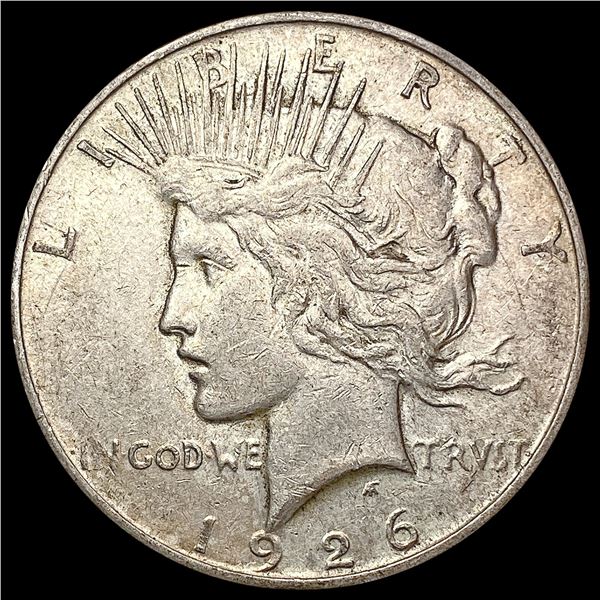 1926-S Silver Peace Dollar CLOSELY UNCIRCULATED
