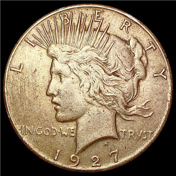 1927 Silver Peace Dollar LIGHTLY CIRCULATED