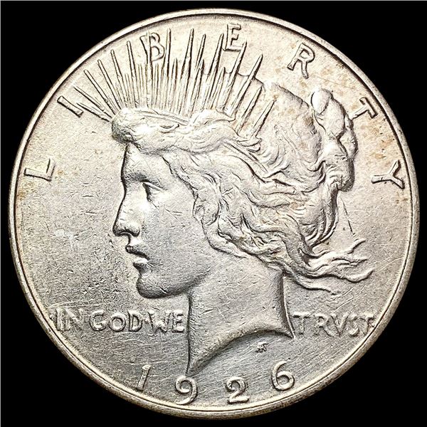 1926-S Silver Peace Dollar CLOSELY UNCIRCULATED