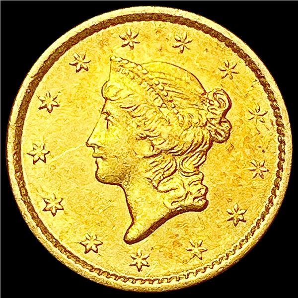 1851 Rare Gold Dollar LIGHTLY CIRCULATED