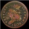 Image 1 : 1809 Classic Head Half Cent NICELY CIRCULATED