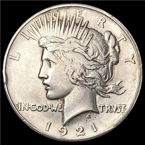 1921 Silver Peace Dollar CLOSELY UNCIRCULATED