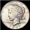 Image 1 : 1921 Silver Peace Dollar CLOSELY UNCIRCULATED