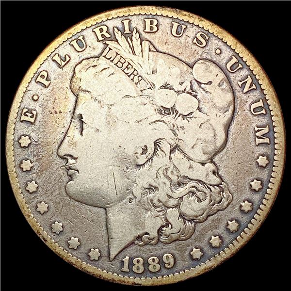 1889-CC Morgan Silver Dollar NICELY CIRCULATED