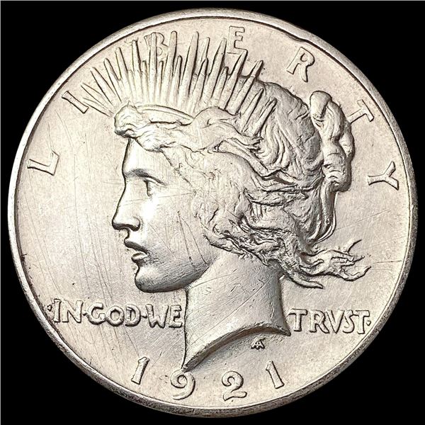 1921 Silver Peace Dollar CLOSELY UNCIRCULATED