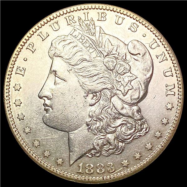 1883-S Morgan Silver Dollar CHOICE AU