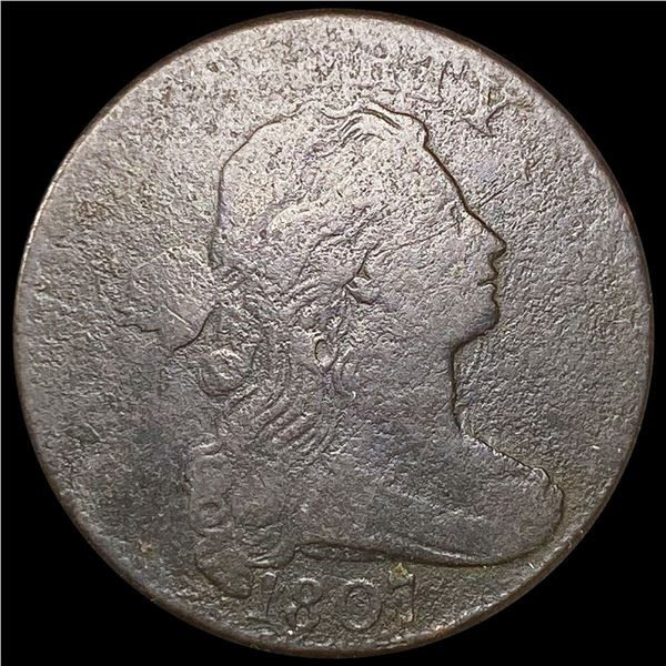 1807 Draped Bust Large Cent NICELY CIRCULATED