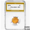 Image 1 : 1876 Indian Head Cent PGA MS65+ RED