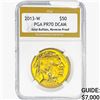 Image 1 : 2013-W 1oz Gold $50 Buffalo PGA PR70 DCAM, REV PF
