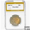 Image 1 : 1907-O Barber Half Dollar PGA MS64